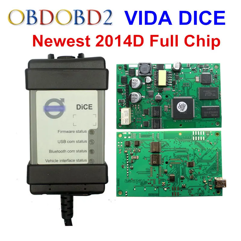 Hottest Full Chip For Volvo Vida Dice 2014D Diagnostic Tool Multi-Language For Volvo Dice Pro Vida Dice Green Board Free Ship obdtool excellent performance super for volvo vida dice pro newest 2014d vida dice pro diagnostic tool multi language