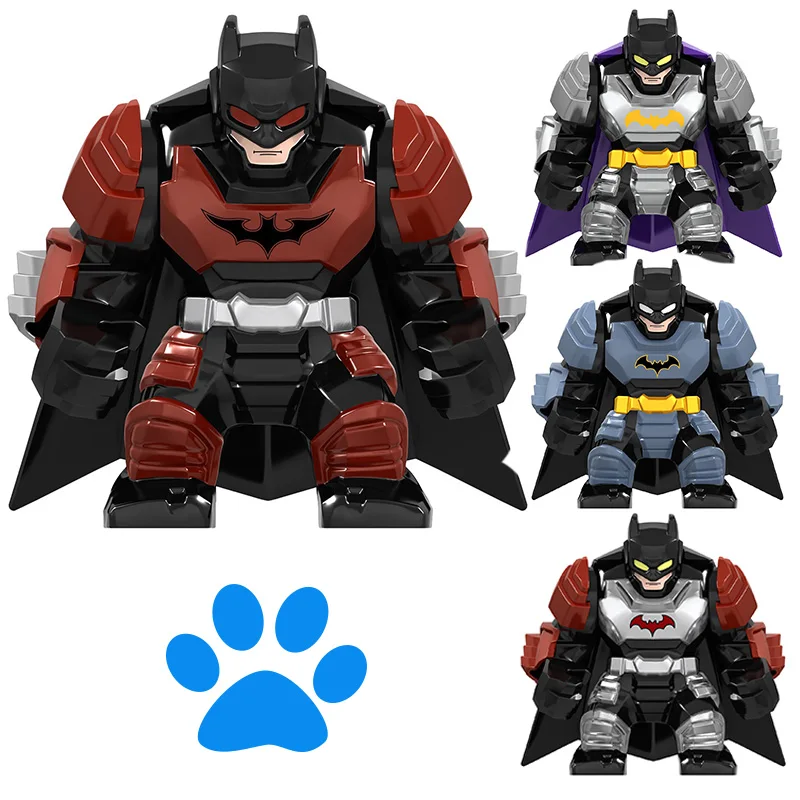 

Marvel Avengers Super heroes Armor Batman Spiderman Iron Man DIY Figures Building Blocks bricks Toys For Children Gifts