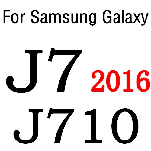 Закаленное Стекло для Samsung Galaxy J3, J5, J7 года A3 A5 на J5 J7 J2 Prime Экран протектор чехол с полным покрытием Защитная крышка - Цвет: J7 2016 J710