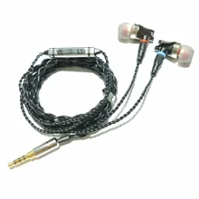 2016 new original tennmak Pro 3.5mm in ear sport earphone for xiaomi phone piston 3 pk diy se535 headset se215 ie800 headphone original xiaomi piston colorful version in ear earphone headset microphone headphone for iphone xiaomi