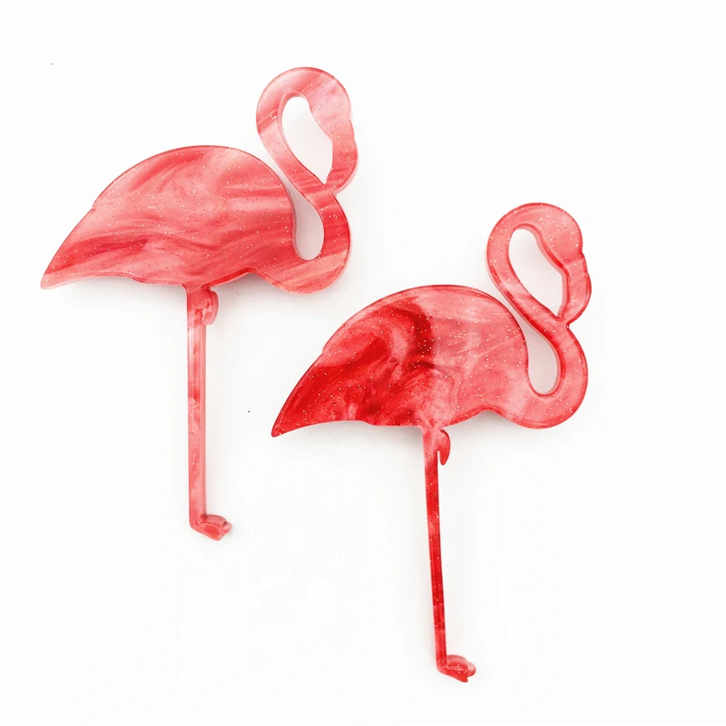 

Brooch Pins Red Flamingo Brooches for Women Cute Gift Enamel Lapel Pin Broche Broches 2019 Fashion Jewelry Accessories pins