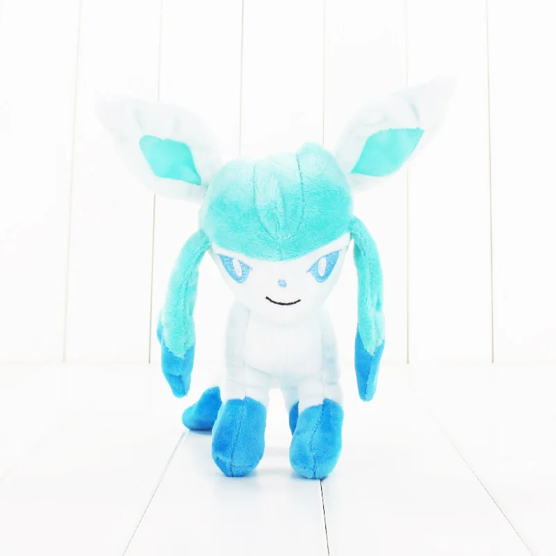 9 стилей 22 см стенд Eevee Sylveon Espeon flarion Umbreon Glaceon Jolteon Vaporeon Leafeon мягкие животные плюшевые игрушки - Цвет: F