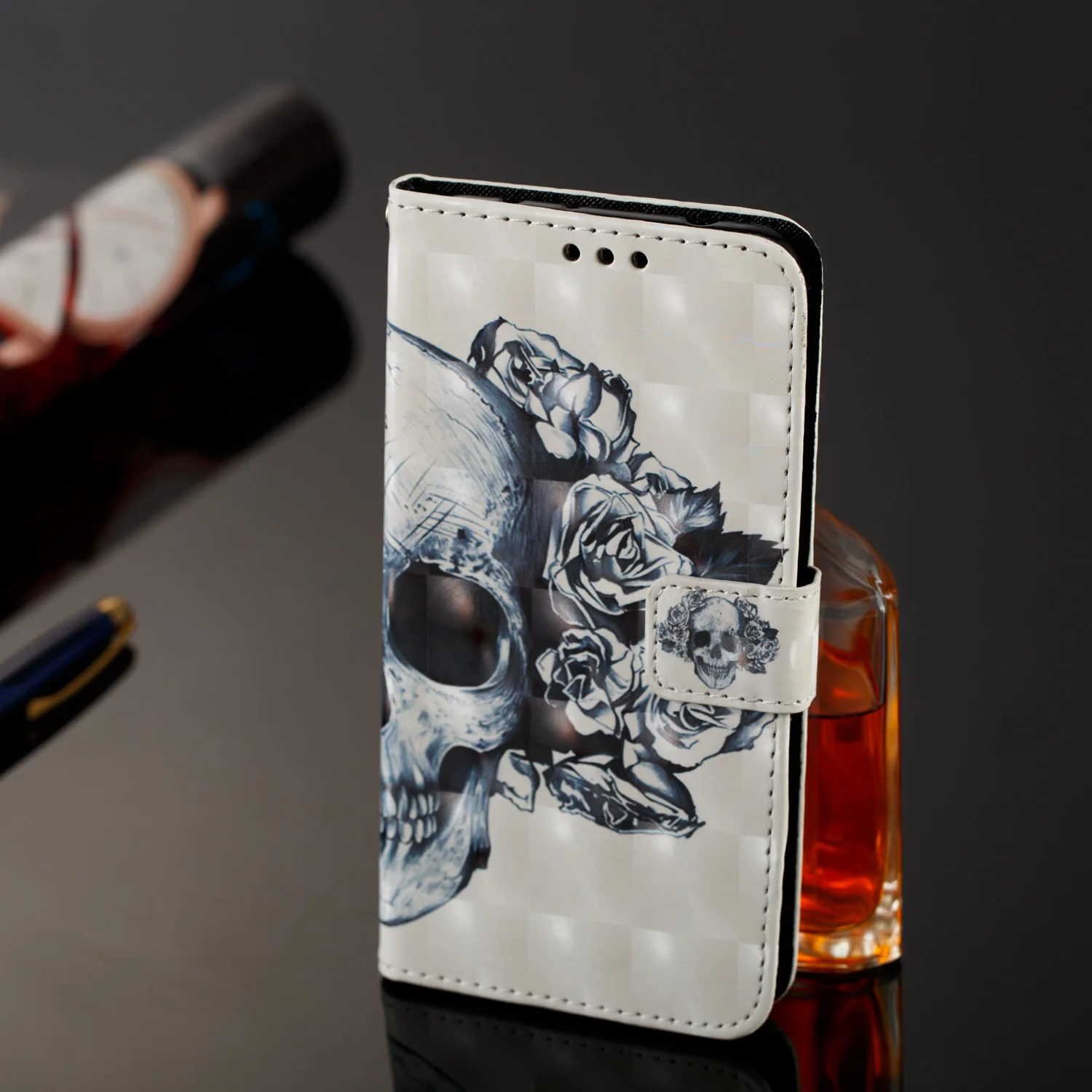 Чехол для LG K10 2018/K11/K10 + (2018) с 3D модным нарисованным рисунком откидной Чехол-книжка