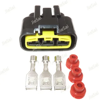 

3 Pin QLW-A-B3F-B Female Motorcycle Connector For Can-Am Arctic Cat Polaris Sea-Doo Ski-Doo Triumph Yamaha Kawasaki