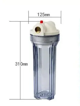 

10" Clear Filter Housing Draft Beer Homebrew Flavor Infusion Filtration empty filter housing Homebrewing Beer
