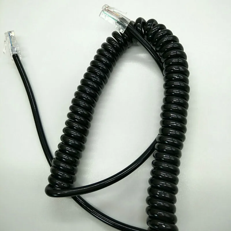 8pin Microphone Cable Cord For Icom Mobile Radio Speaker Mic HM-98 HM-133 HM-133v HM-133s DTMF For IC-2200H IC-2800H/V8000 walkie talkie 10 km