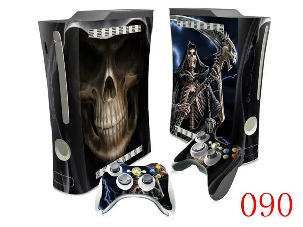 

OSTSTICKER Dead God Sticker For Microsoft Xbox 360 Fat Skin Sticker Skin Sticker For Xbox 360 Fat Decal free shipping