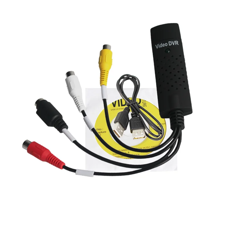 JCWHCAM ТВ DVD адаптер VHS USB 2 0 Easycap видео захвата для Win7/8 карты UVC функция|DVR-карты| |