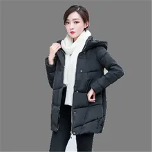 2016 Winter Maternity Jacket Big Yards Hooded Down Jacket Coat Thicken Padded Jacket Maternity Slim Long Outerwear Parka AK009