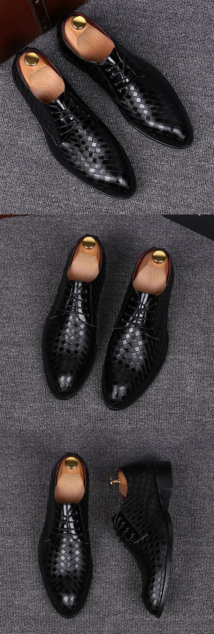 Мужская обувь для офиса; роскошные классические мужские официальные свадебные туфли в деловом стиле; мужские оксфорды; повседневные кожаные туфли в клетку; Мужская обувь в стиле s