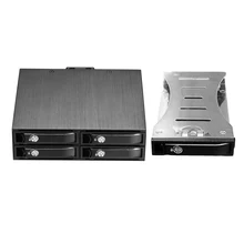 Optibay 2.5in 4bay SATA жесткий диск Корпус объединительная плата hdd 2,5 ssd bay внутренний HDD mobile rack для 5,25 drive bay