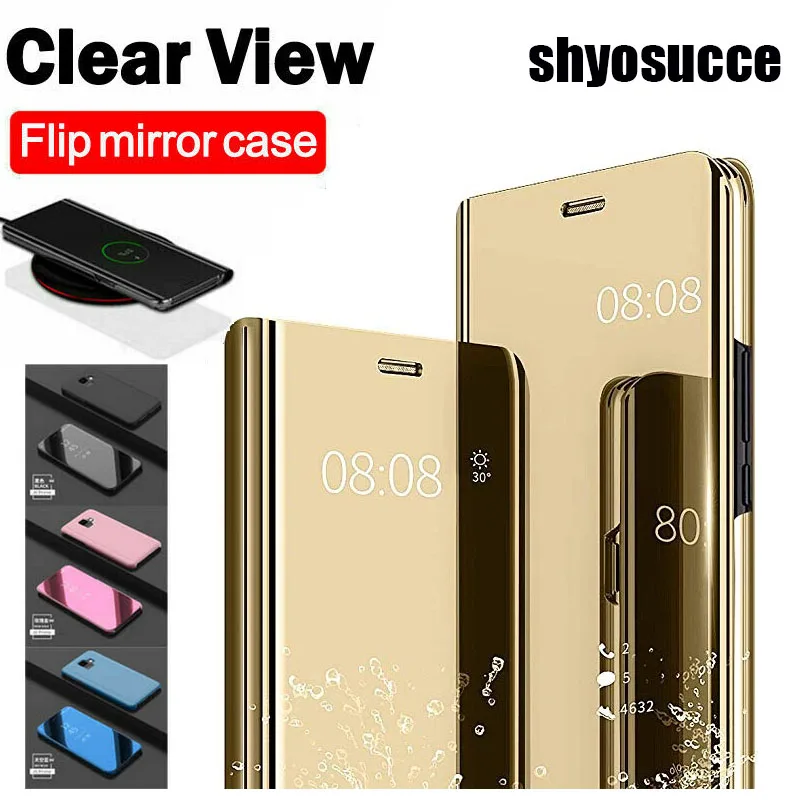 

Flip Standing Case For Samsung S10 Lite M10 M20 A30 A70 A8S A6S A9S Mirror Cases For Samsung Galaxy S10E A50 A20 Cover