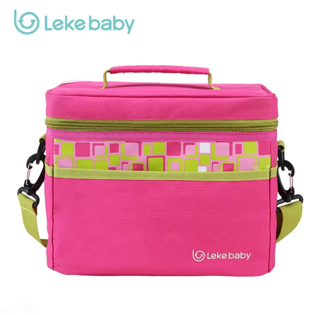 Lekebaby Thermal Insulation Bag Multifunction Fresh Keeping Lunch Bag