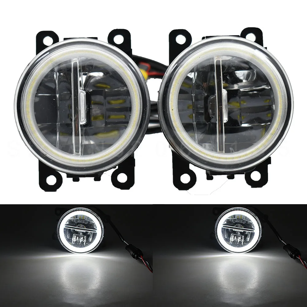

2 PCS High-quality NEW Angel Eyes Car styling LED fog lights fog lamps For FORD FOCUS MK2 2004 2005 2006 2007 2008 2009 2010