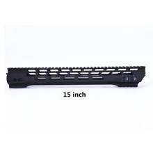 15 дюймов handguard AR-15 M4 M-LOK MLOK 7 10 12 15 дюймов Тонкий свободный поплавок Handguard Пикатинни кронштейн