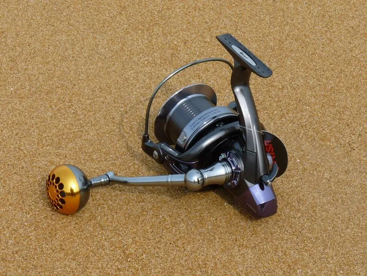 Carretel de Pesca Surf Casting Reel Fh10000--14bb Dual Spool Roda Tiro Longo - Metal Fiação Água Salgada Distante Carretel Fh8000 Fh9000 8 Pesca Fiação Água Salgada Distante carretel