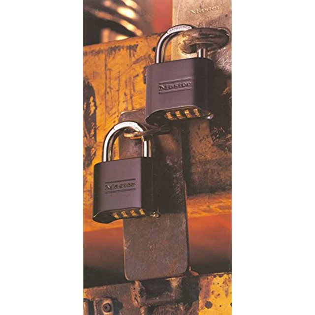 MASTER LOCK Brass Password Combination Code Lock Padlock Anti-theft Tamper-proof Anti-corrosion Anti-rusting Waterproof 178MCND 4