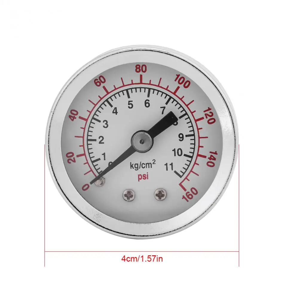 Newstyle гидравлический манометр 0-160psi 1/8NPT калибровочный Манометр давления масла воздуха метр тестер измерительные инструменты