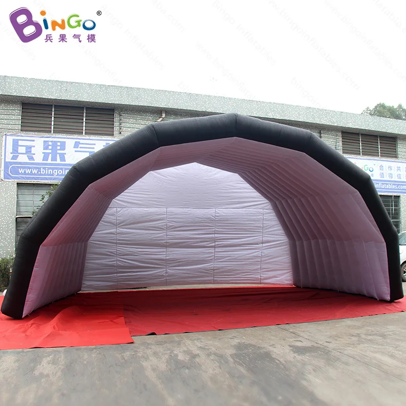  Customized blank outside white inside open air tent/dome tent/ inflatable party tent for concert/ i