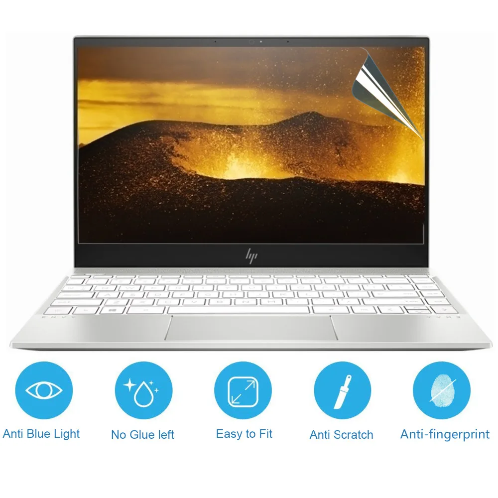 Cartinoe 13,3 дюймов Защитная плёнка для экрана ноутбука для Hp Envy 13 13-ah серия Ah0010tx анти синий светильник ЖК-экран Защитная пленка(2 шт