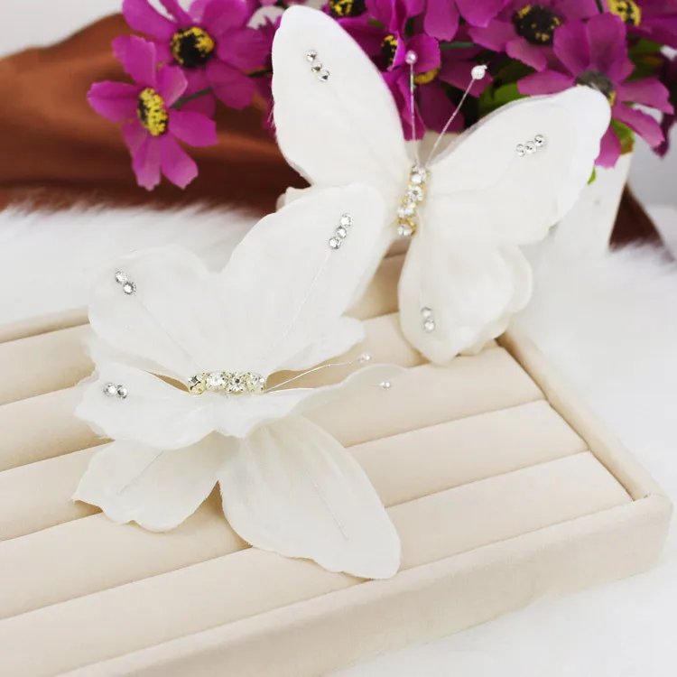 2 шт. заколка для волос в виде бабочки|accessories short|accessories dsornaments fabric |