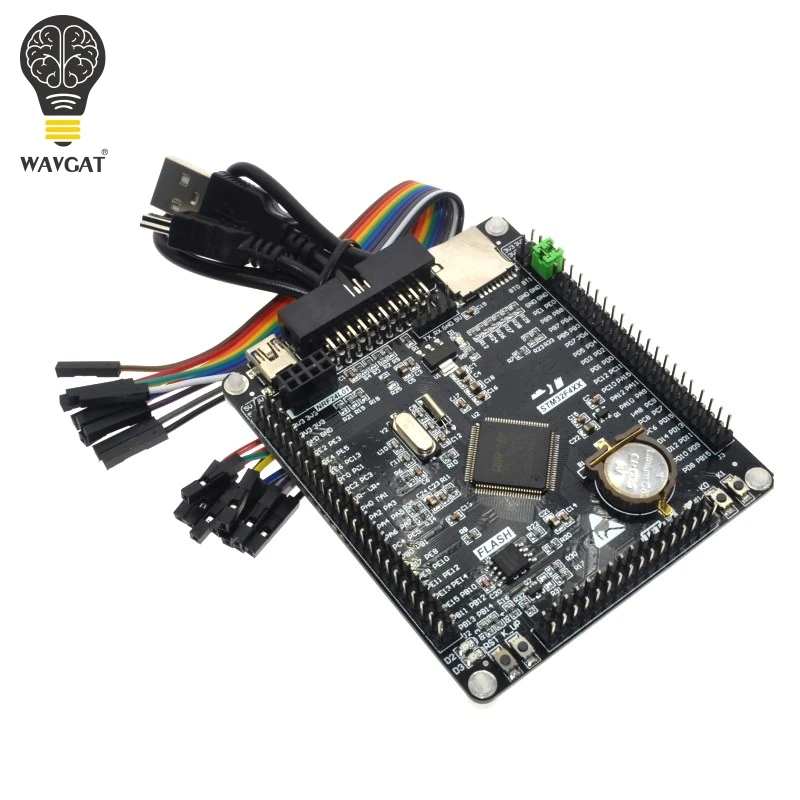 Детская плата STM32F407VET6 минимальная системная обучающая ARM core board|Интегральные