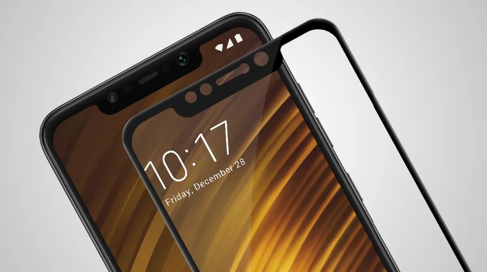 Nillkin CP+ Pro 2.5D полное покрытие закаленное стекло пленка для Xiaomi Pocophone F1/Poco F1 Анти-взрыв протектор экрана