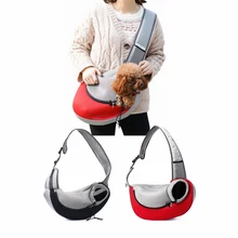 Перевязь для домашних животных сумка-переноска безопасная Удобная моющаяся Регулируемая сумка на одно плечо для кошки маленькая собака PDBAG11