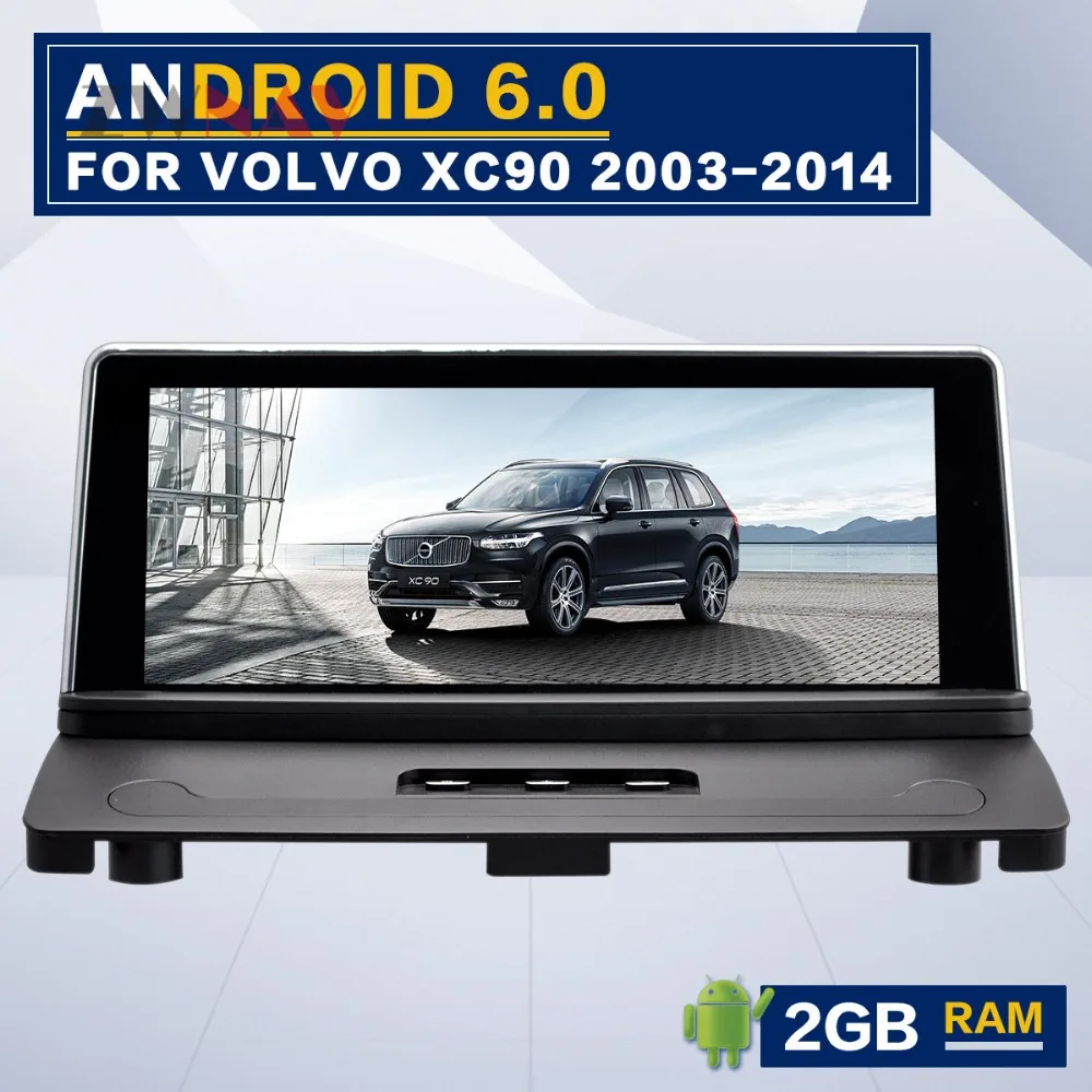 Clearance Android 7.1 RAM 2G Radio Screen Car Stereo GPS Navigation Headunit Multimedia For Volvo XC90 2007-2013 Free map and camera 2