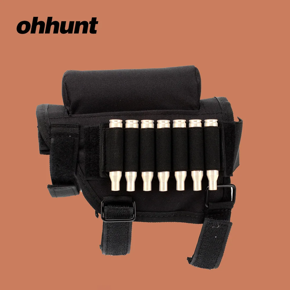 ohhunt Tactical Pouches Rifle Gun Accessory Buttstock Ammo .308 .300