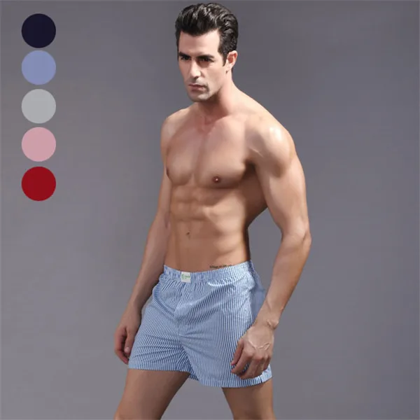 Buy 6 Colors Quality 2015 Men Boxers Casual Shorts Mid