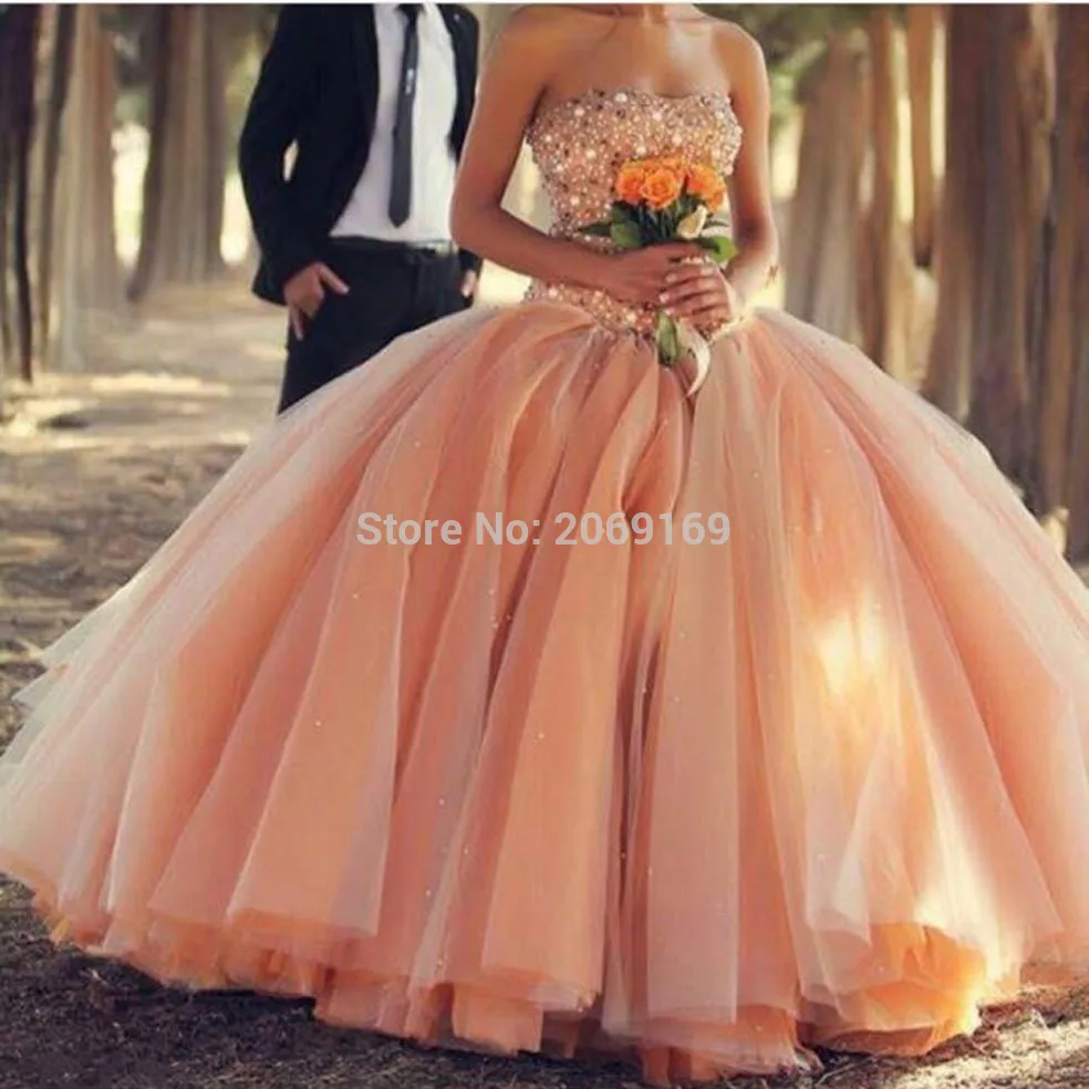 

2019 New Fashion Vintage Champagne Off the Shoulder Sweetheart Beaded Bling Bling Puffy Princess Prom Dresses for Engagement