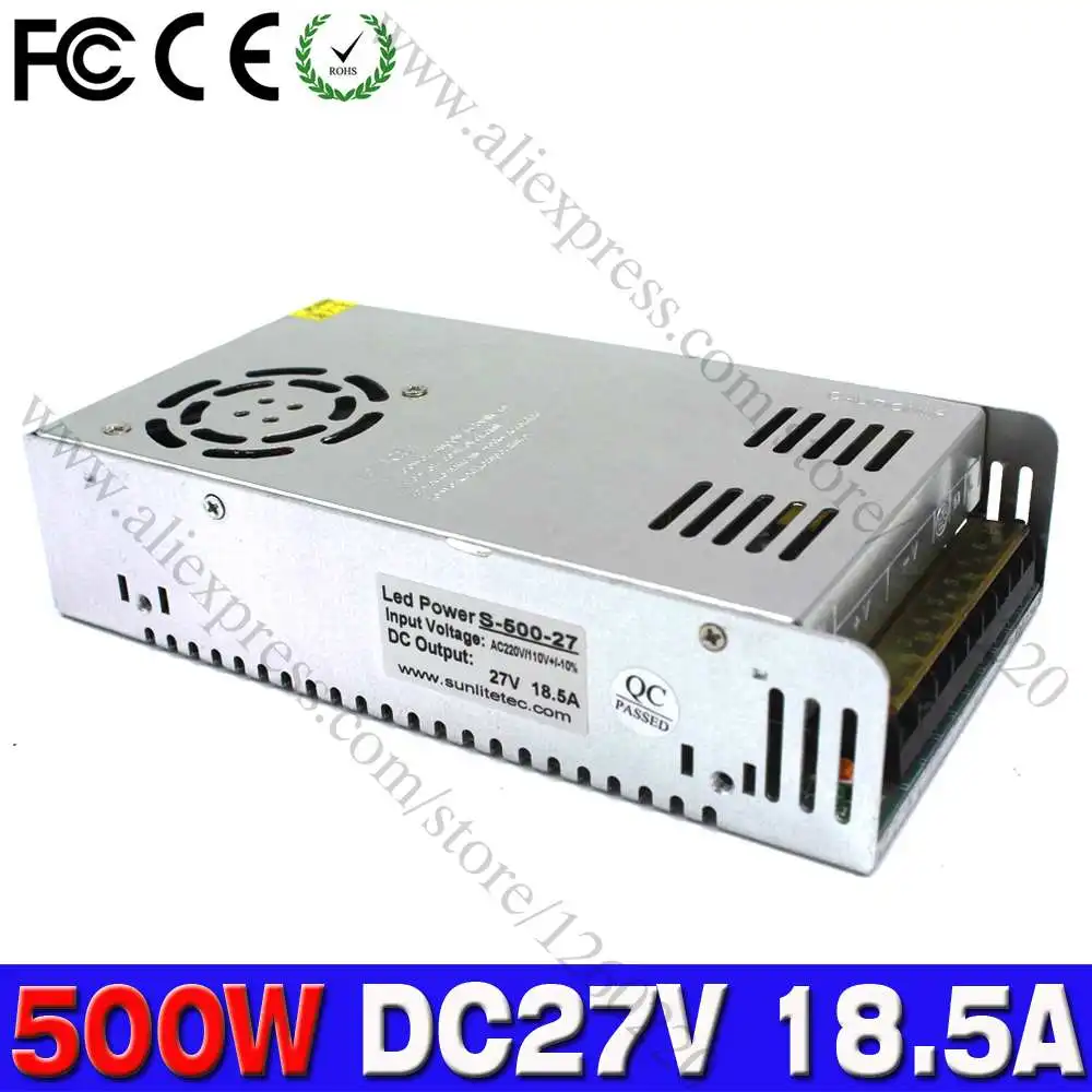 27V500W