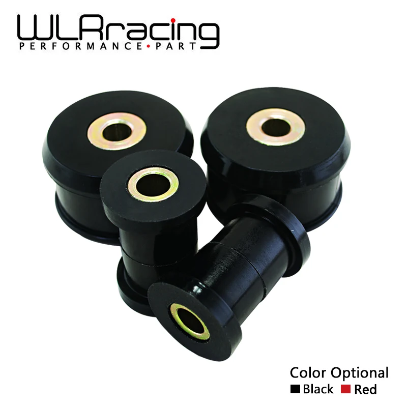 WLR RACING-передний рычаг управления втулка комплект для VW Beetle 98-06/Golf 85-06/Jetta 85-06 полиуретан черный, красный WLR-CAB01
