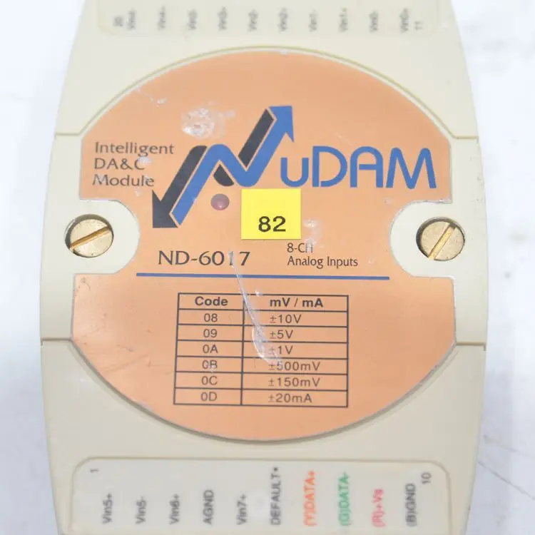 ADLINK NUDAM Интеллектуальный DA& C модуль ND-6017 8-канальный Аналоговые входы