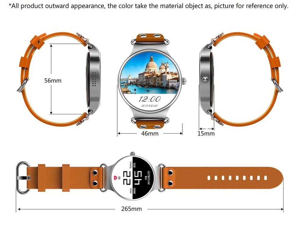 NIYOQUE KW98 Smartwatch gps Bluetooth Wi Fi 3g SIM карты Android 5,1 Встроенная память 8 ГБ Смарт часы здоровья сердечного ритма спортивные трекер