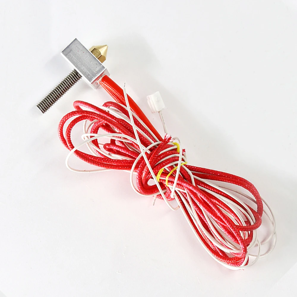 Hotend наборы 0 4 мм сопло 30 ГОРЛОВАЯ трубка ПТФЭ труба нагревательный блок