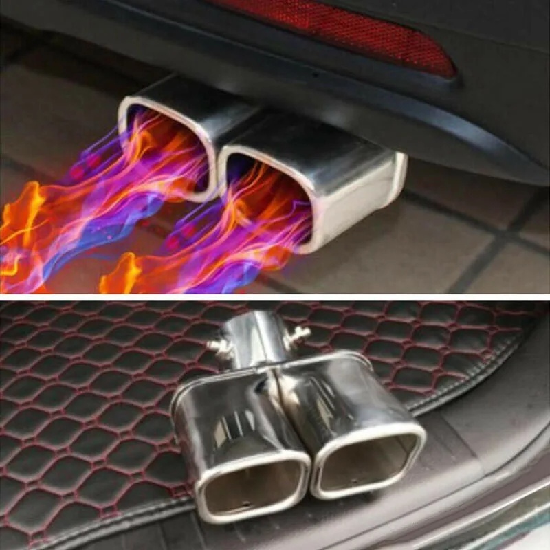 

1pc New Rear Exhaust Muffler Tail Pipe Cover Kit Trim High Quality Accessory Part Suitable For Suzuki Vitara Escudo 2015-2019