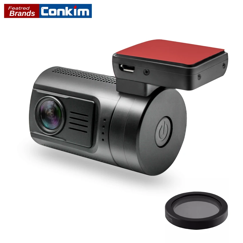 Conkim мини 0806 S Скрытая автомобиля Камера видео Регистраторы Ambarella A7 Super HD 1296 P