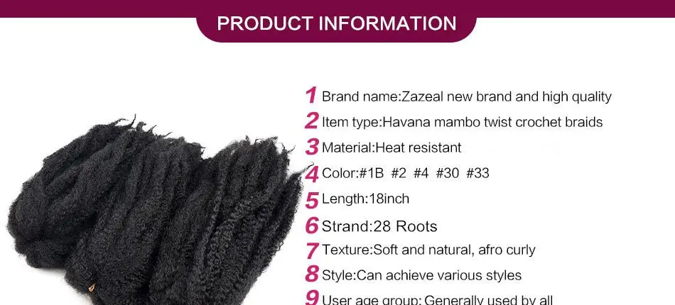 Cabelo Ombre Trança Marley Sintético Cabelo Trança de Fibra de Alta Temperatura