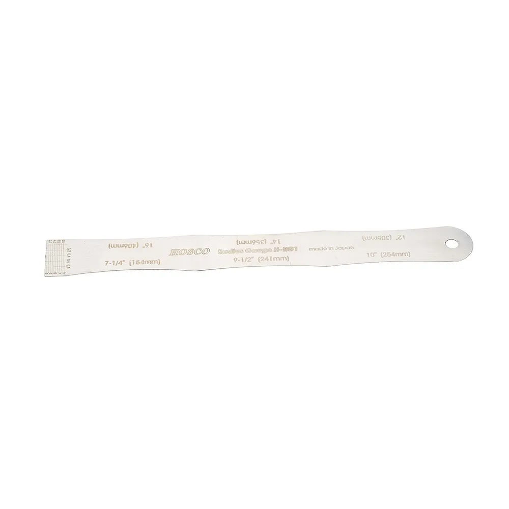 

Professional Sale 6 in 1 Guitar Fretboard Radius Gauge Steel Ruler Guitar Neck Kit Setup Measuring DIY Luthier Tool