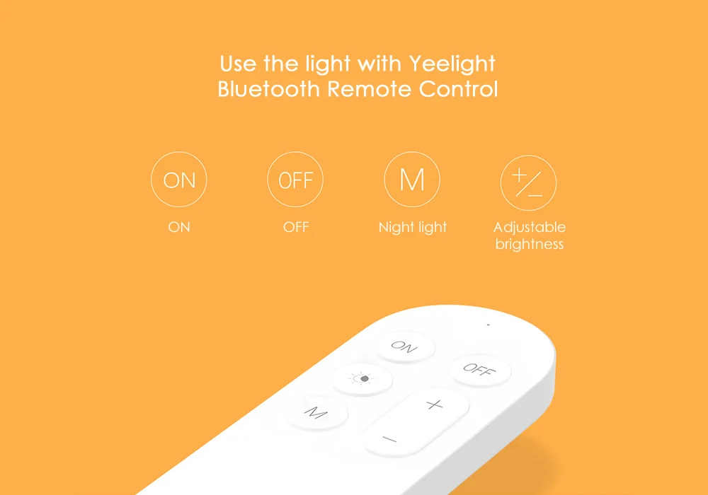 Yee светильник, умный потолочный светильник, удаленное приложение, wifi, Bluetooth, двойное управление, умный светодиодный, цветной, IP60, пылезащитный