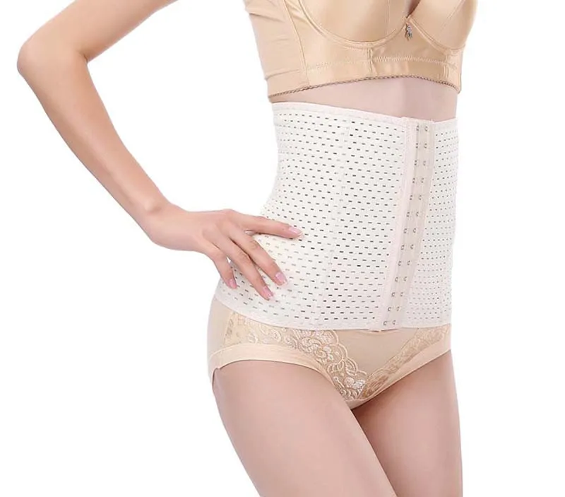 best shapewear for women 2020 Women Waist Trainer Super Stretch Steel Bone Body Shaper Waist Cincher Control Corset Slimming Belt Tummy Burner Girdle shapewear