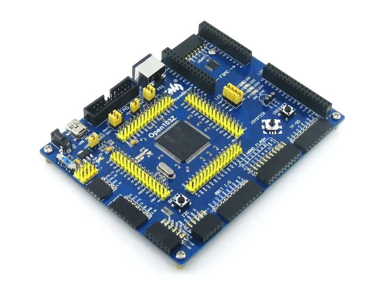 STM32 плата STM32F103ZET6 STM32F103 ARM Cortex-M3 STM32 макетная плата+ 12 комплектов модульных аксессуаров = Open103Z посылка B