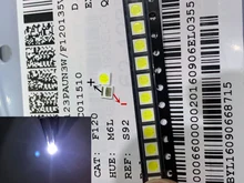 200 pces everlight led backlight 1-2w 3030 6v branco fresco 125-150lm lcd backlight para tv aplicação 62-123tun2c/F110140N57SBF-T