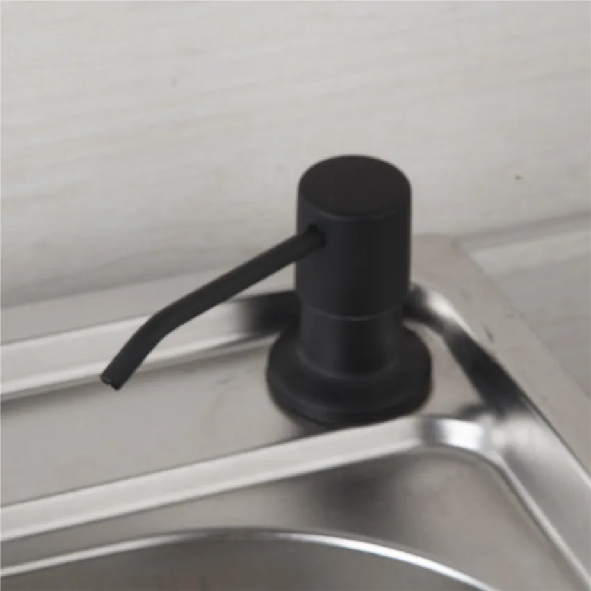 Torayvino кухонная раковина на бортике диспенсер для мыла пластик черный масло втирают бронзовая живопись диспенсер для мыла 5155B