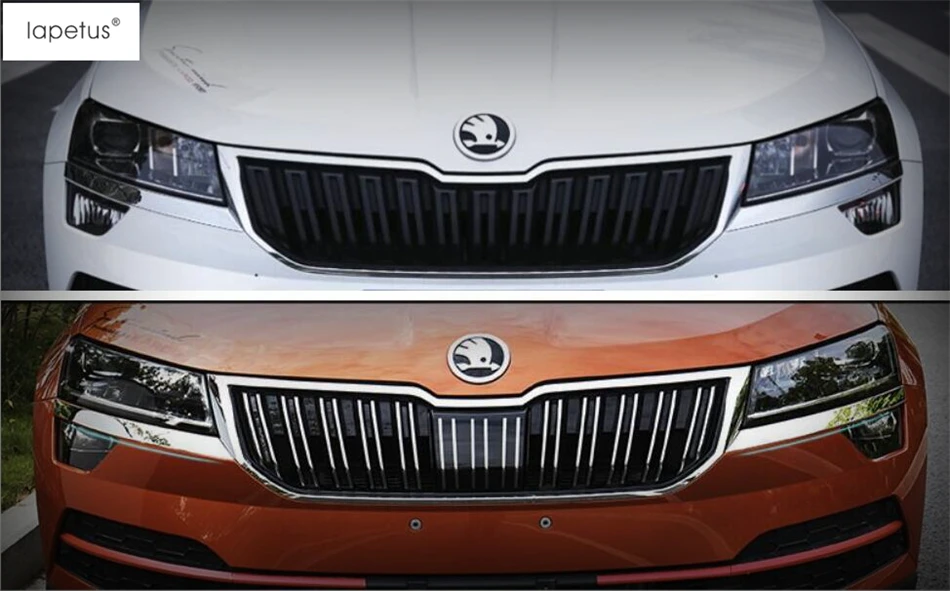 Аксессуары Lapetus ABS подходят для Skoda Karoq 2018 2019 2020 передние фары лампа век полоса