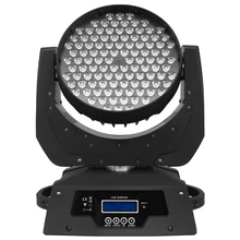 Недорогое диджейское оборудование прожектор dmx 108 шт.* 3 Вт RGBW led движущиеся головы мыть свет для ktv бар в сценическом освещении эффект