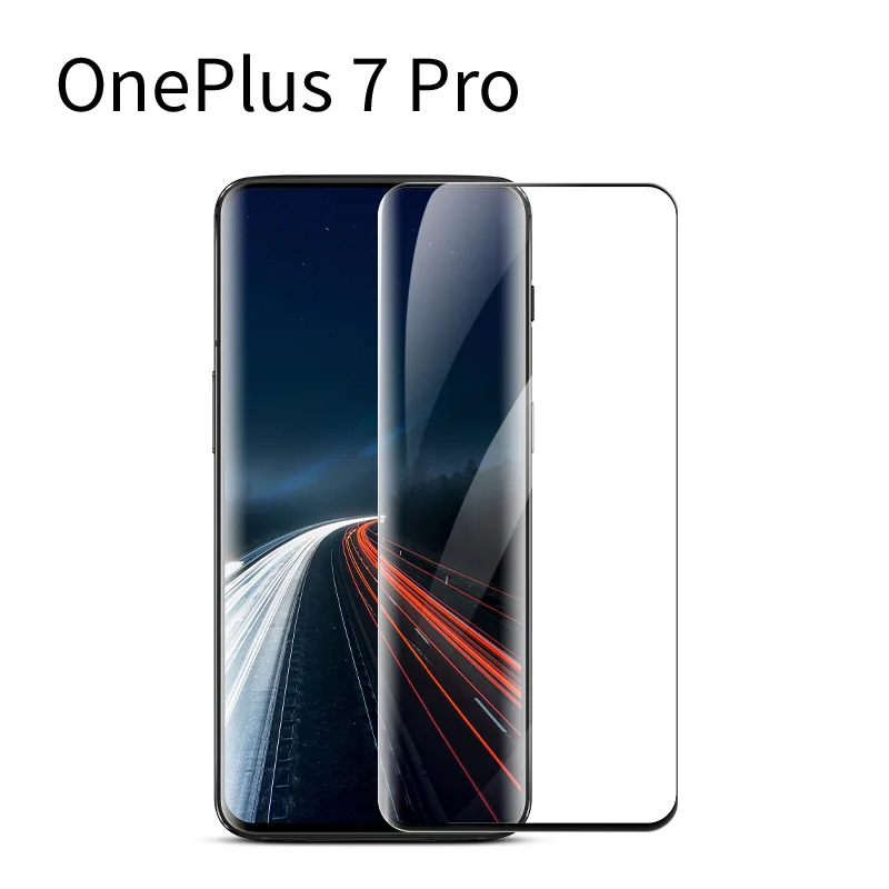 100 шт Oneplus7PRO закаленная пленка для one plus 7pro Защитная пленка для мобильного телефона УФ-пленка 1+ 7PRO стеклянная пленка