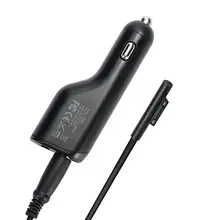 36 Вт 12 В 2.58A Автомобильный адаптер питания зарядное устройство для ноутбука microsoft Surface Pro 3 4 из i5 i7 кабель питания с 2,0 USB портом